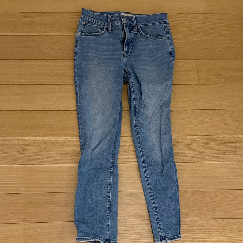 Madewell Light Blue Skinny Jeans